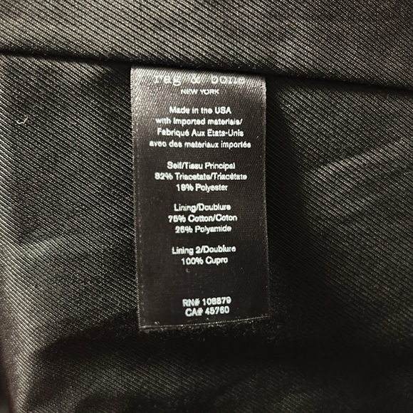 NWOT Rag & Bone Bowman single button red blazer - Picture 5 of 5